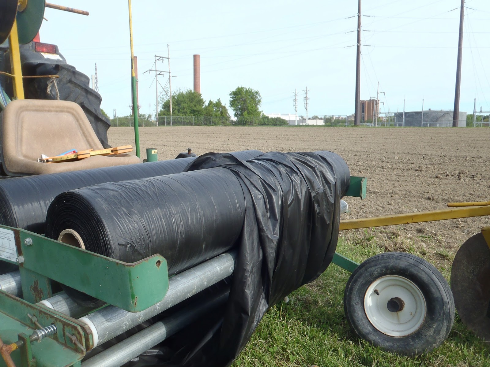 Have You Ever Picked A Carrot? Spring On The Farm Black Plastic Mulch