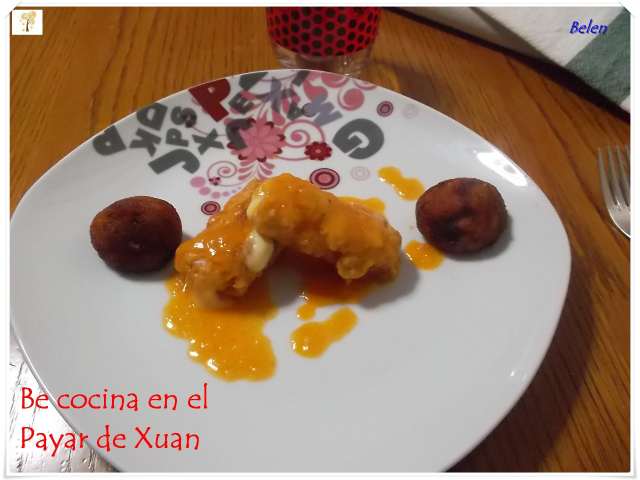 Rollitos De Lomo, Pimientos Y Queso En Salsa
