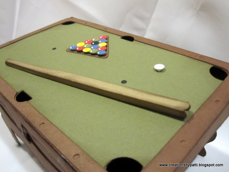 Creations by Patti Pool Table decor