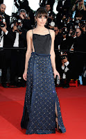 Milla Jovovich at Cleopatra Premiere during 2013 Cannes Film Festival