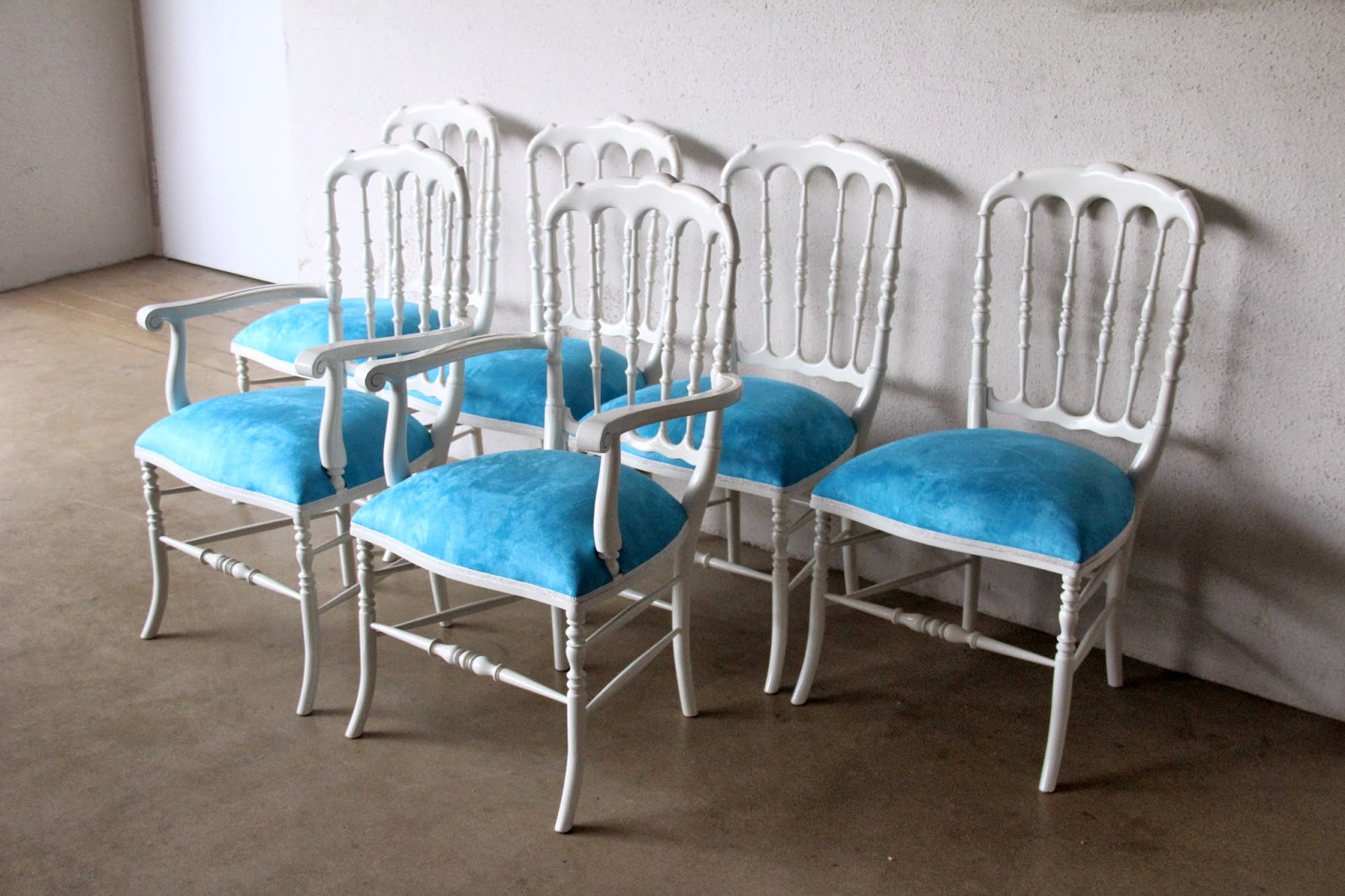 SECOND CHARM FURNITURE SERIES OF SPINDLE BACK CHAIRS AND BENCHES