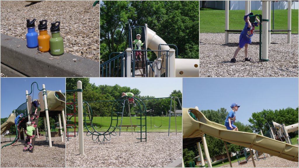 Raising Three Knights Hillside Elementary Playground