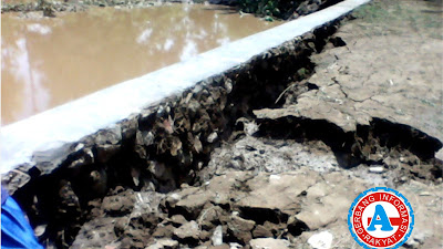 Kontraktor Siap Perbaiki Bendungan Rusak di Desa Melaju