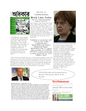 AADHIKARonline Brick Lane Today index page 25 April 2011