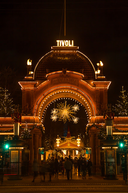 Amalie loves Denmark Tivoli Copenhagen