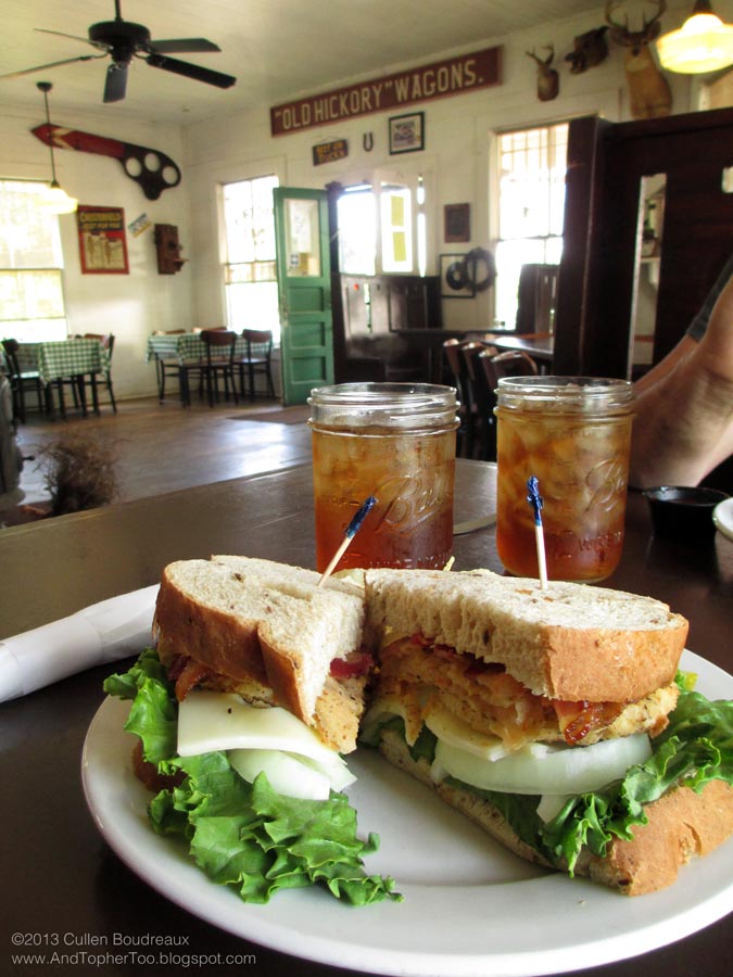 And Topher Too Fried Green Tomatoes at the Whistle Stop Cafe