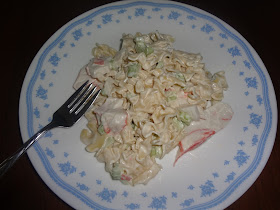 Recipe ~Pasta Crab Salad http://www.niftynnifer.com/2013/07/pasta-crab-salad-recipe.html #Recipe #Food