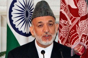 Presiden Afghanistan Hamid Karzai 