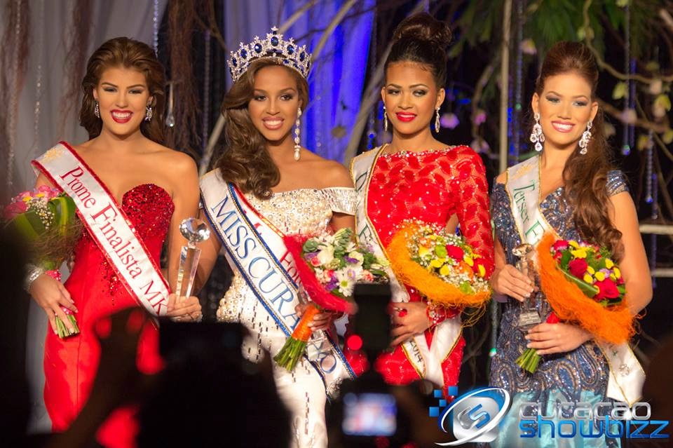 Miss Curacao Universe 2014 winner Laurien Angelista