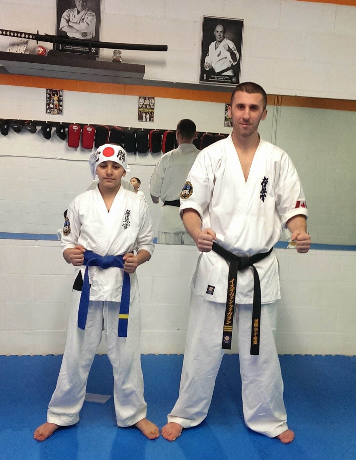 CONTACT KICKS MARTIAL ARTS GSP headband for dedication