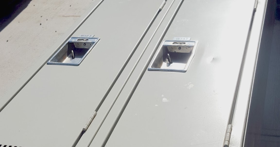 Giant Anchor Painted Lockers