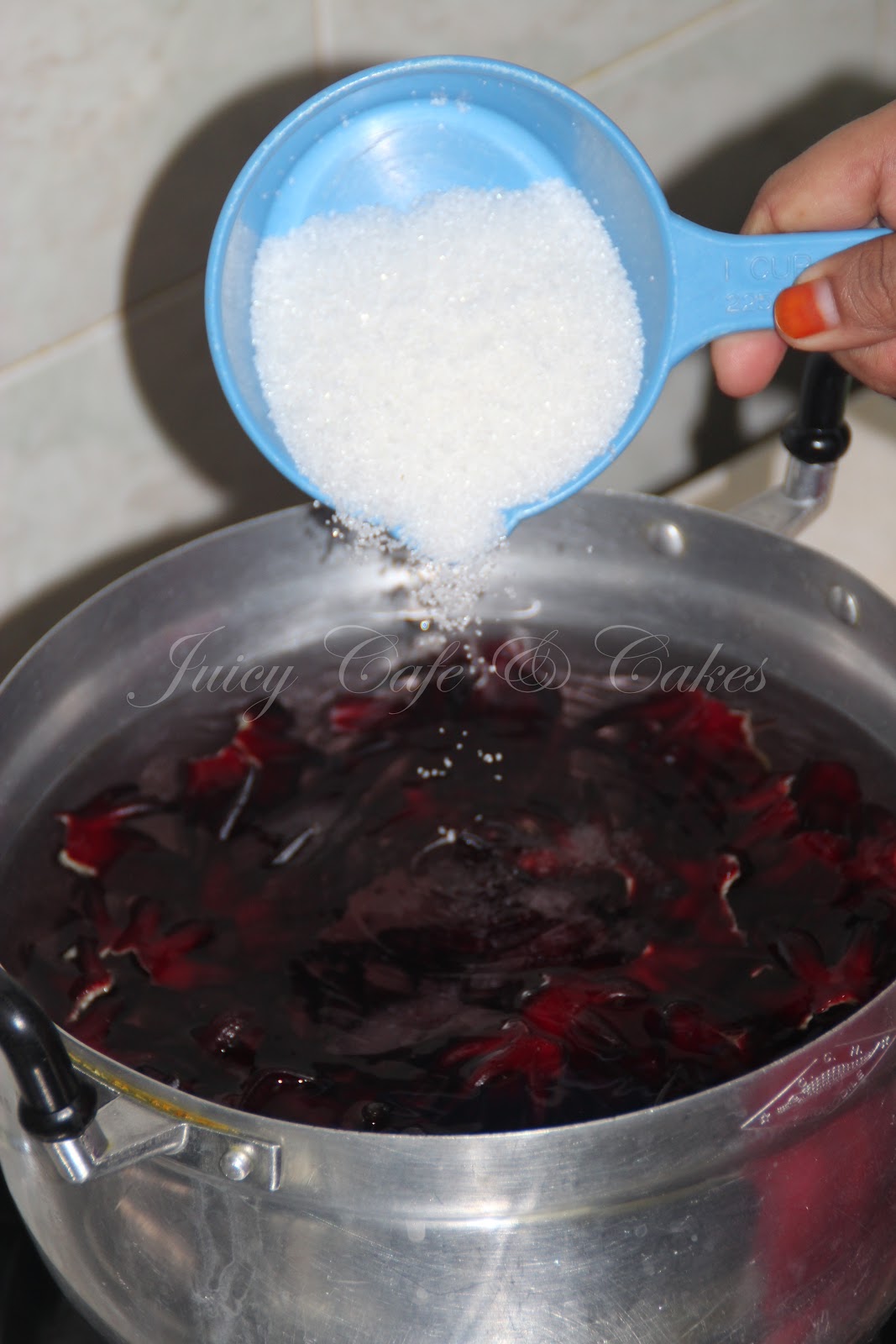 Cara Buat Air Roselle By Noxxa Youtube