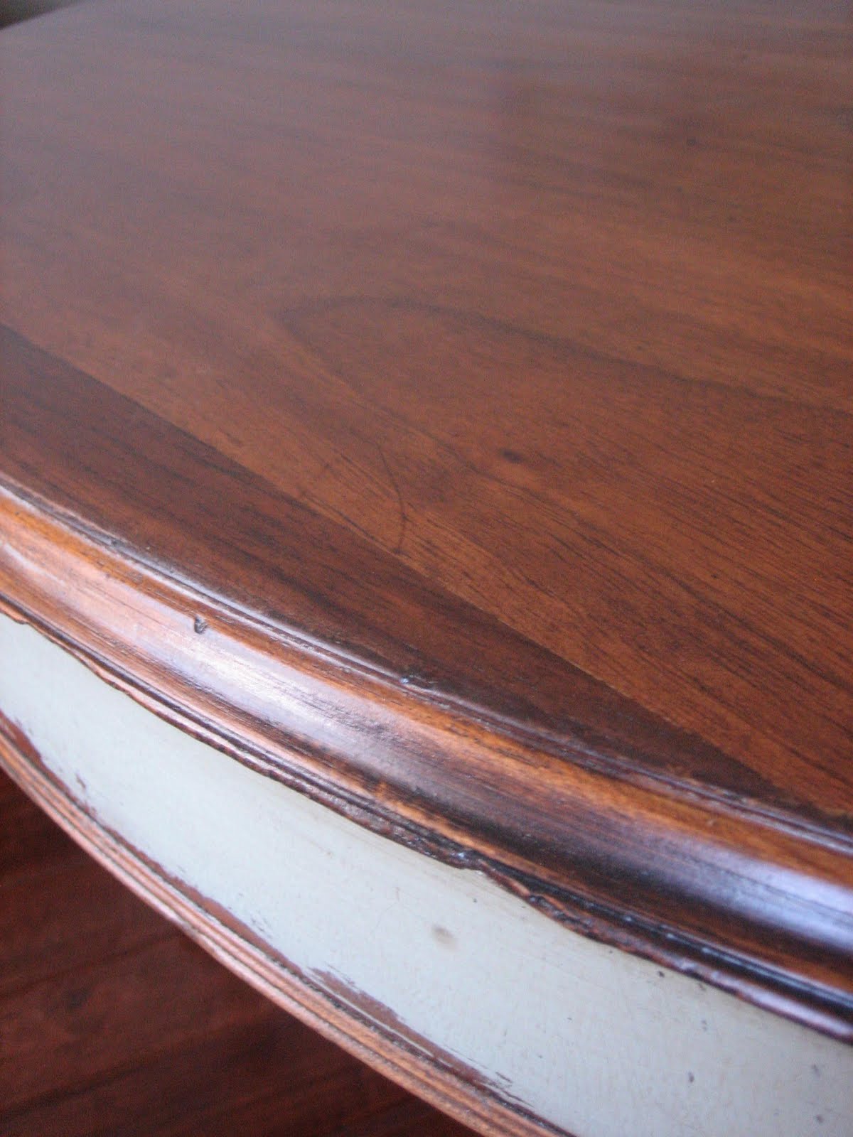 European Paint Finishes Primitive Farmhouse Table