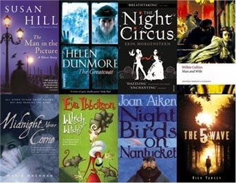 Covers of the books listed below