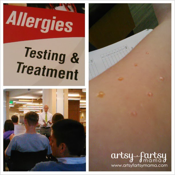 Allergy testing with University of Utah Health Care