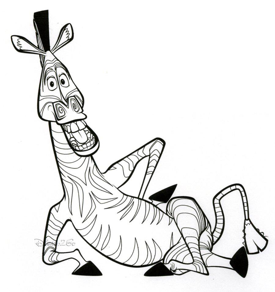 Madagascar 3 Drawings Coloring