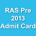 RPSC RAS Pre 2013 Expected Cut Off Marks for Re Exam