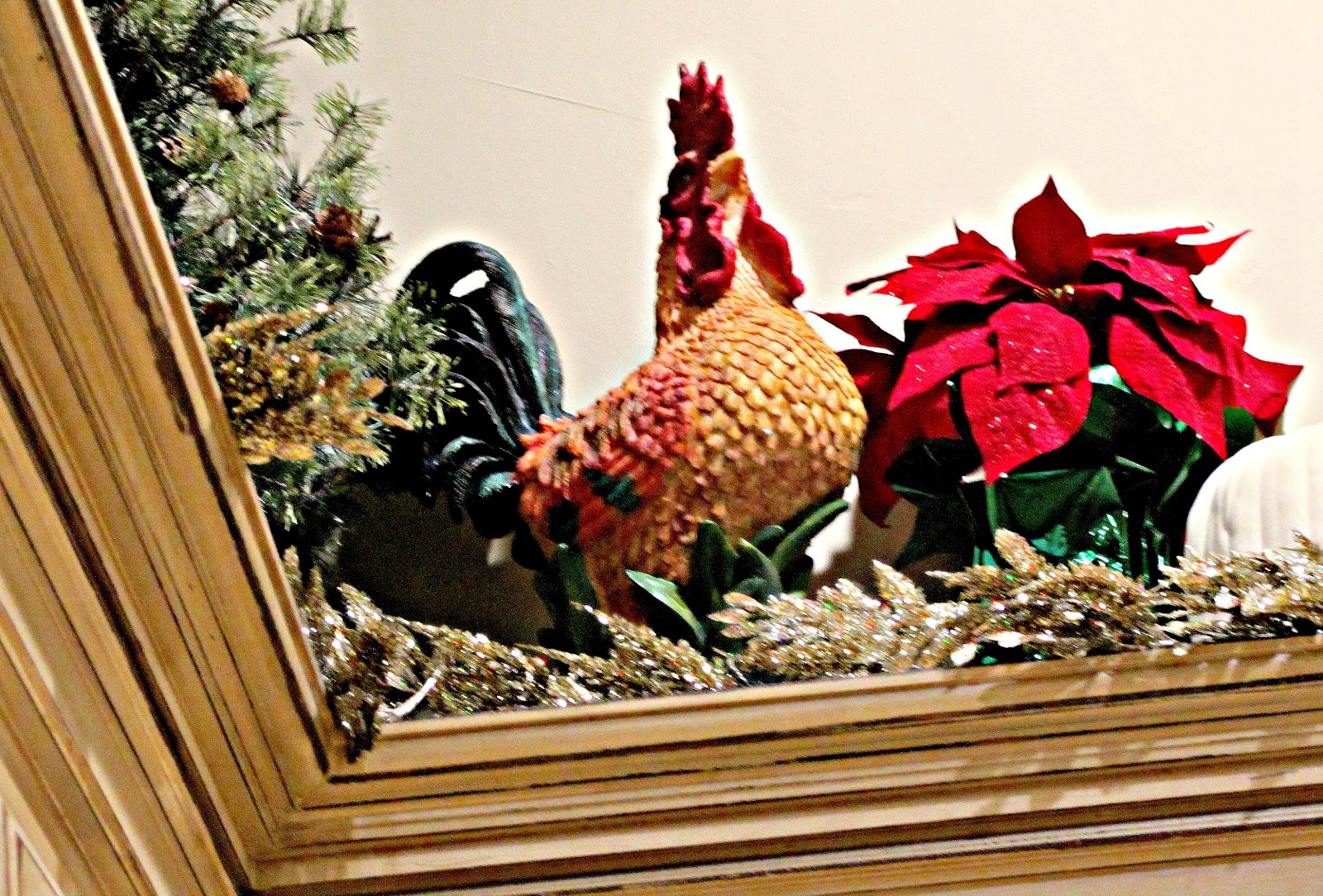 At Rivercrest Cottage Christmas Chickens