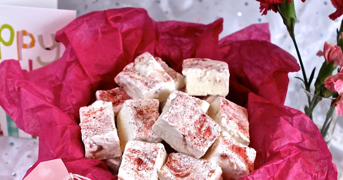 Gluten Free Alchemist Vanilla Marshmallow with Strawberry Swirl