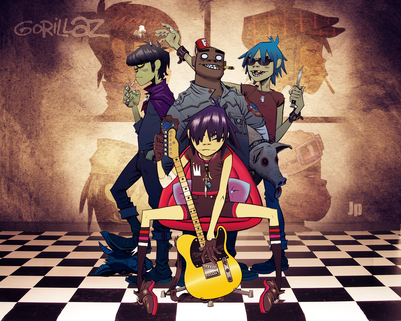Krystina Dizayas Blog: gorillaz hd