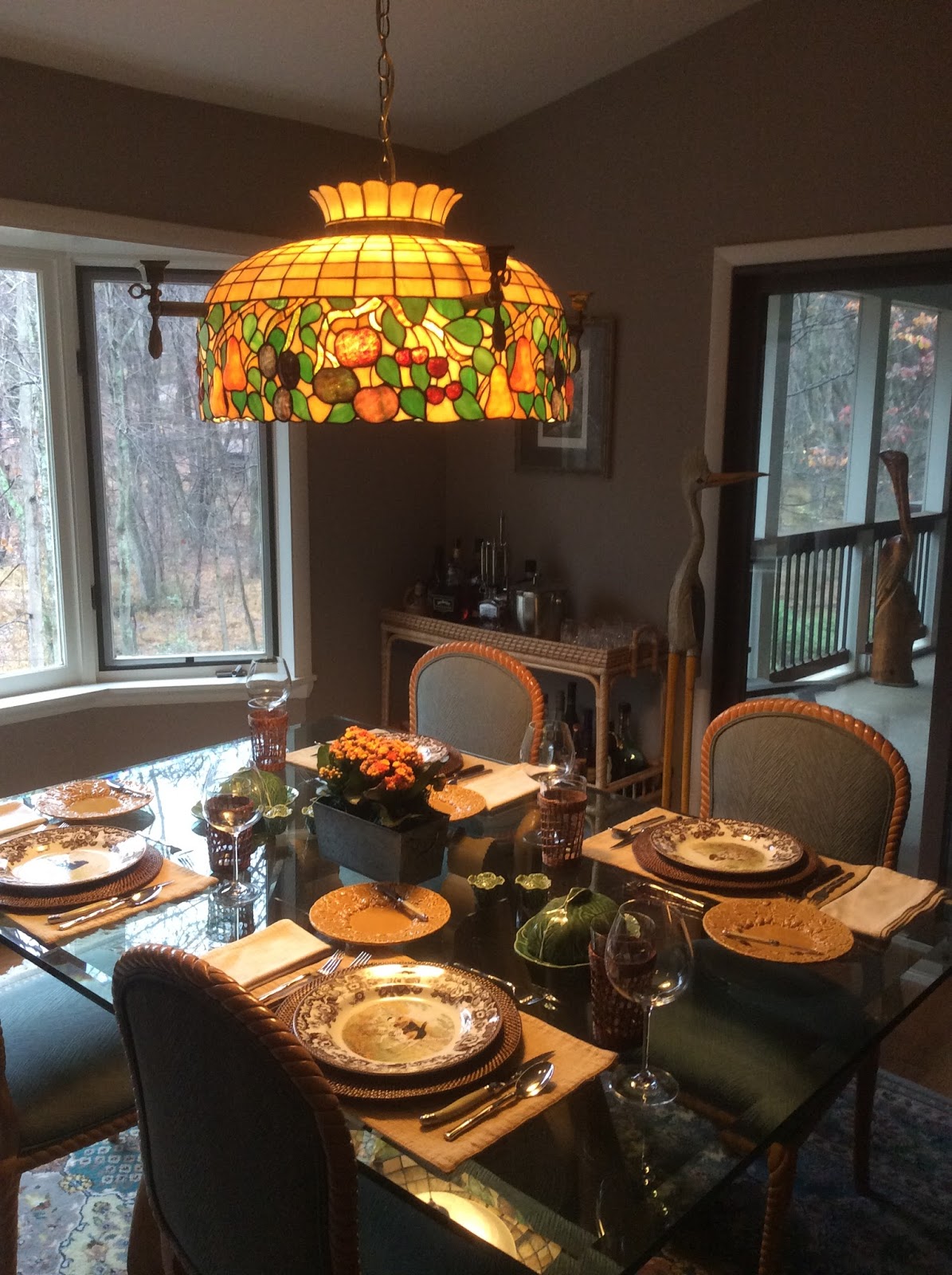 Tangled Roots and Trees Heirlooms Tiffany? Chandelier