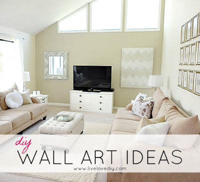 DIY Wall Art Ideas | LiveLoveDIY