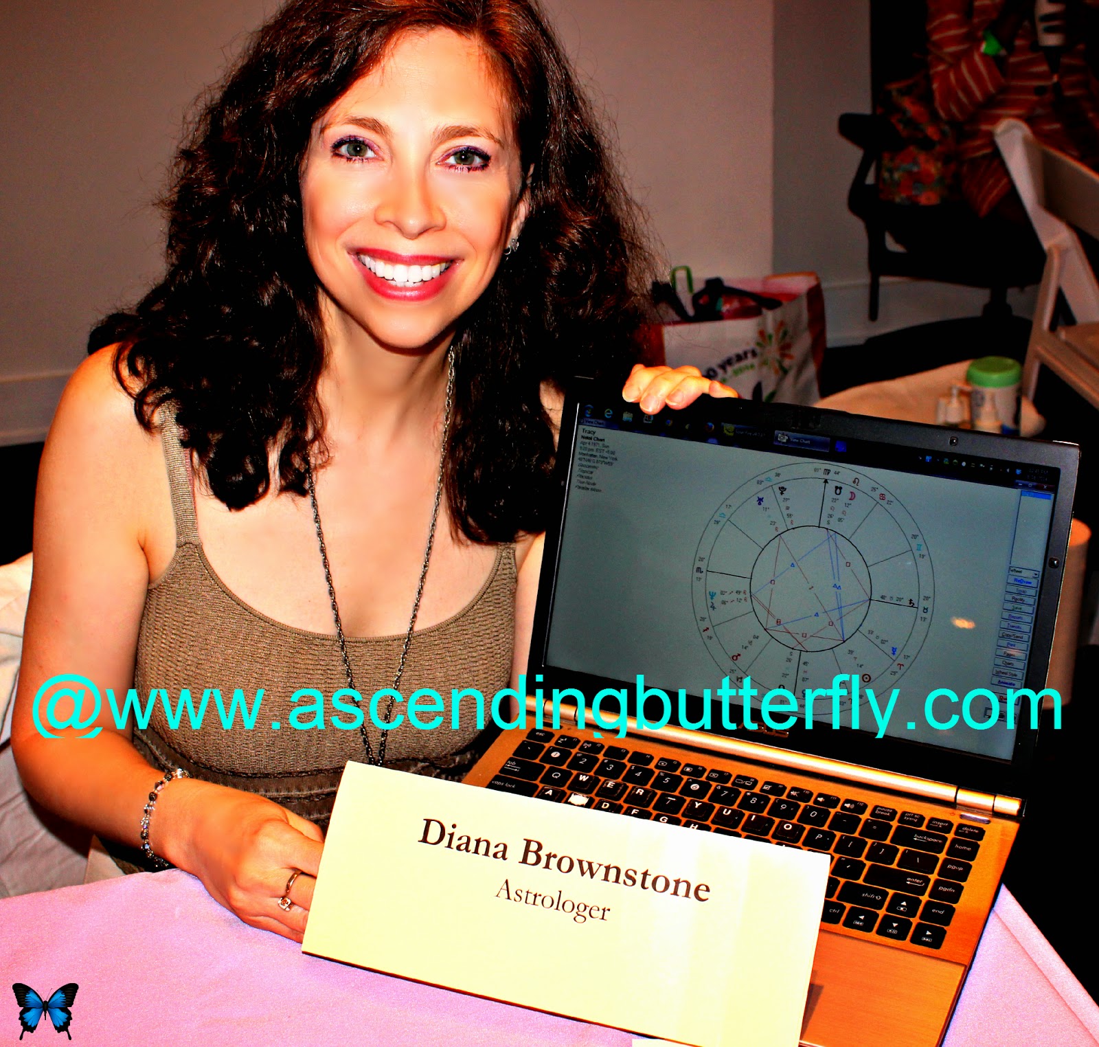 Astrologer Diana Brownstone at Getting Gorgeous 2014