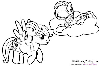 Printable My Little Pony Friendship is Magic Coloring Pages
