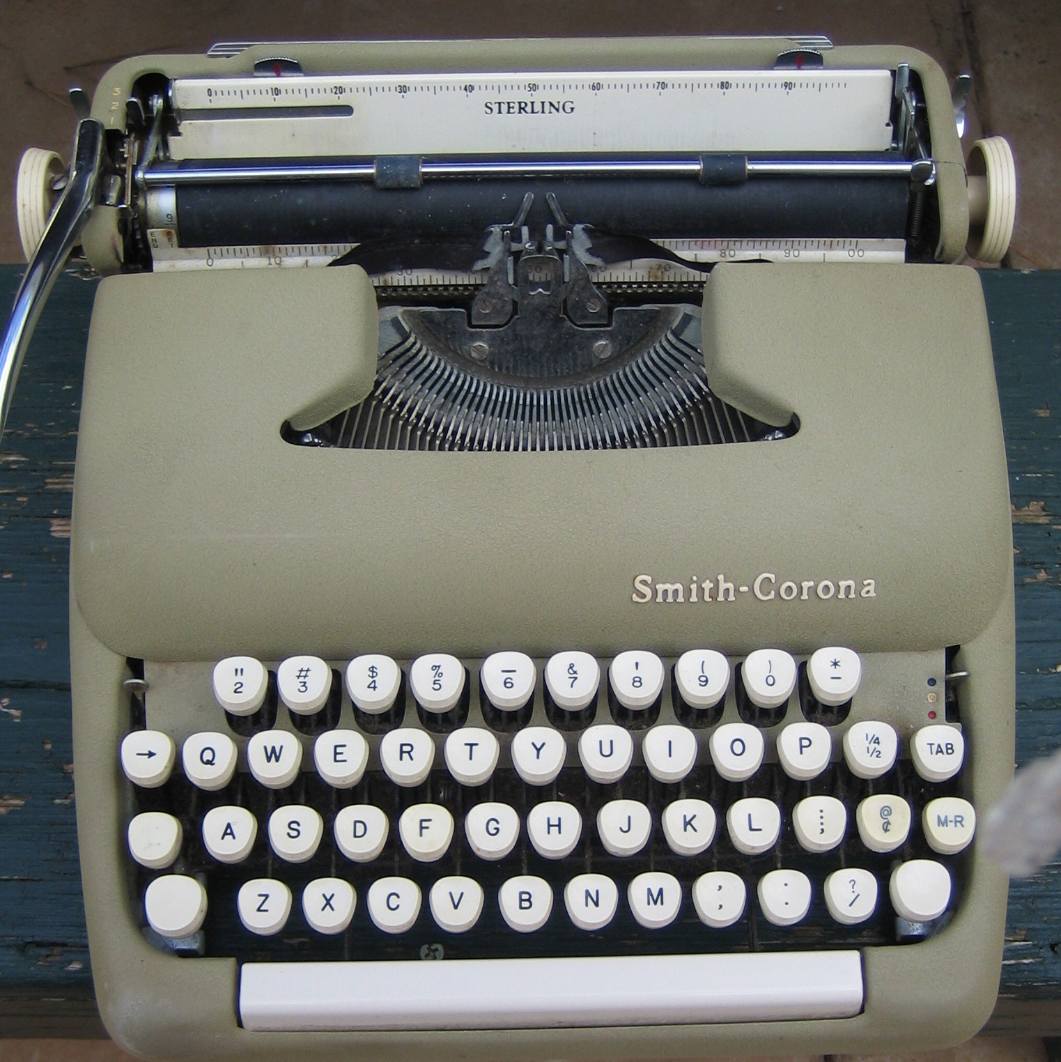 totally second hand Typewriter Love