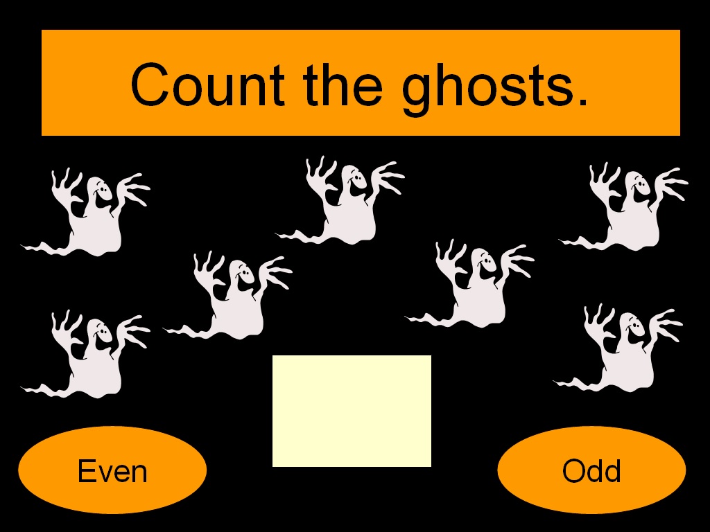 Student Survive 2 Thrive Even or Odd Numbers Halloween Counting Game