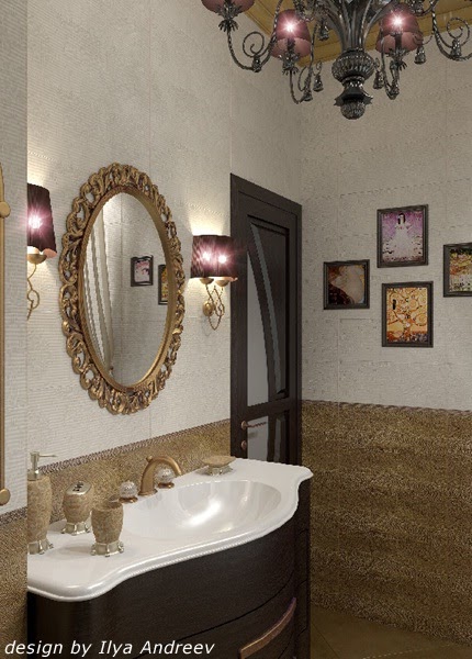 decora y disena: Un Baño Estilo Art Deco