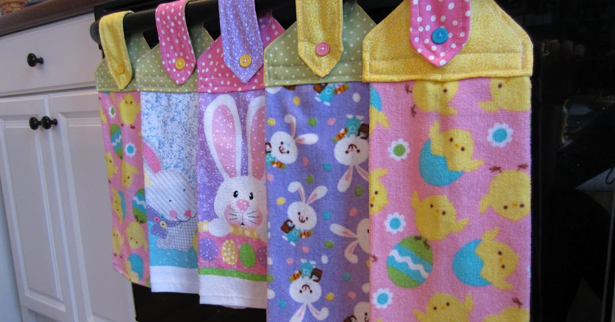 Simply DIY 2 Spring Hanging Towels