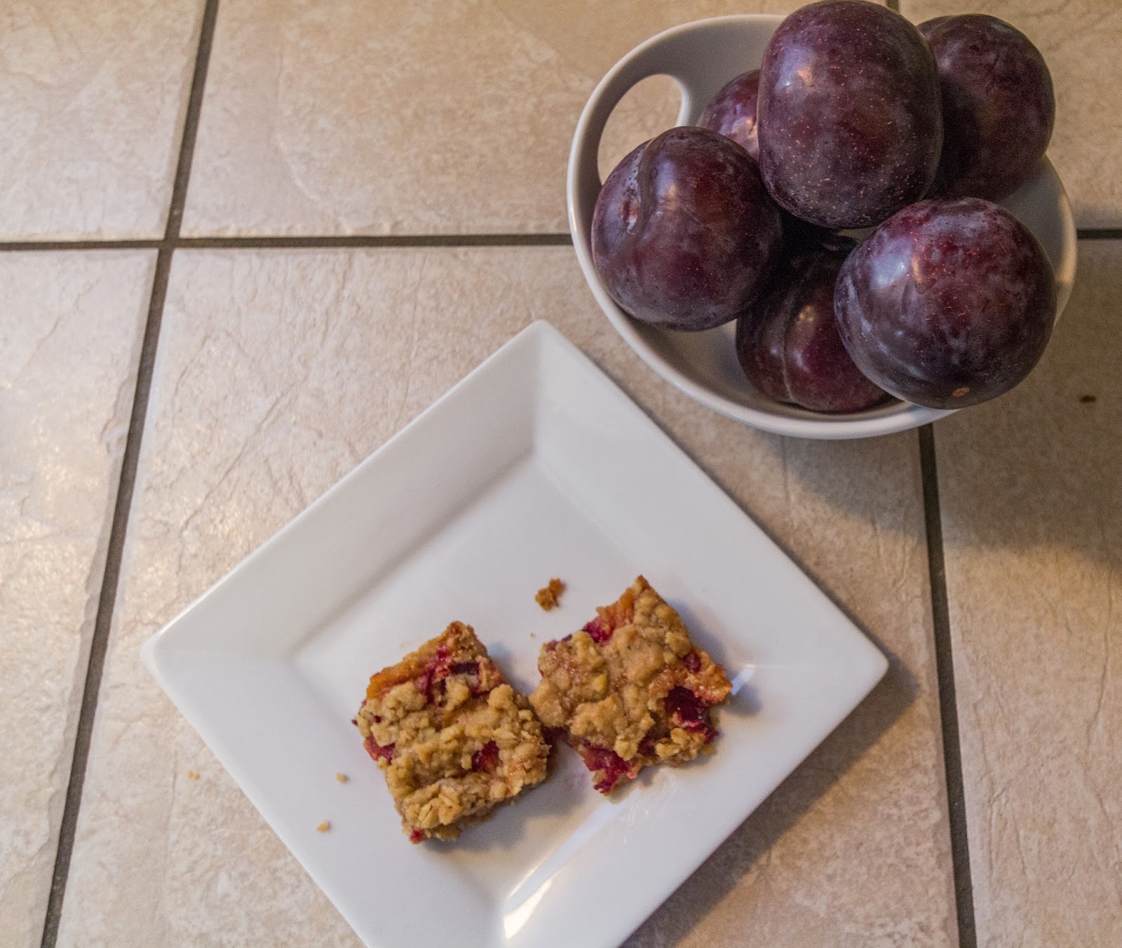 Plum Breakfast Bars Leah Behr