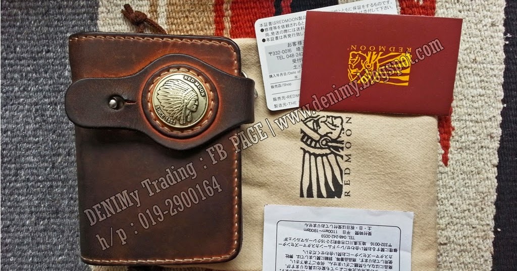 DENIMy Trading REDMOON LEATHER WALLET JAPAN