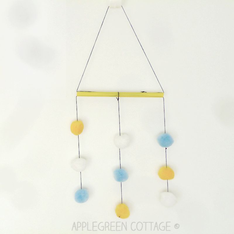 DIY Crib Mobile {Easy & Cute} AppleGreen Cottage