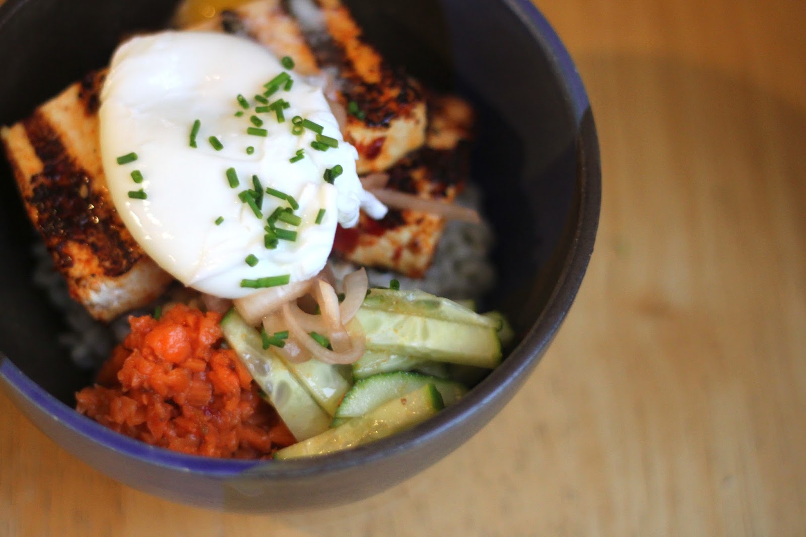 Jenessa's Dinners Summer Tofu Bibimbap