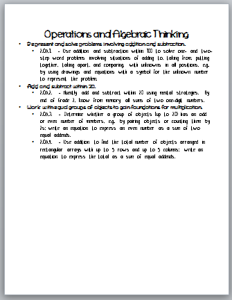 Team J's Second Grade Fun: Math Common Core Standards for 2nd Grade