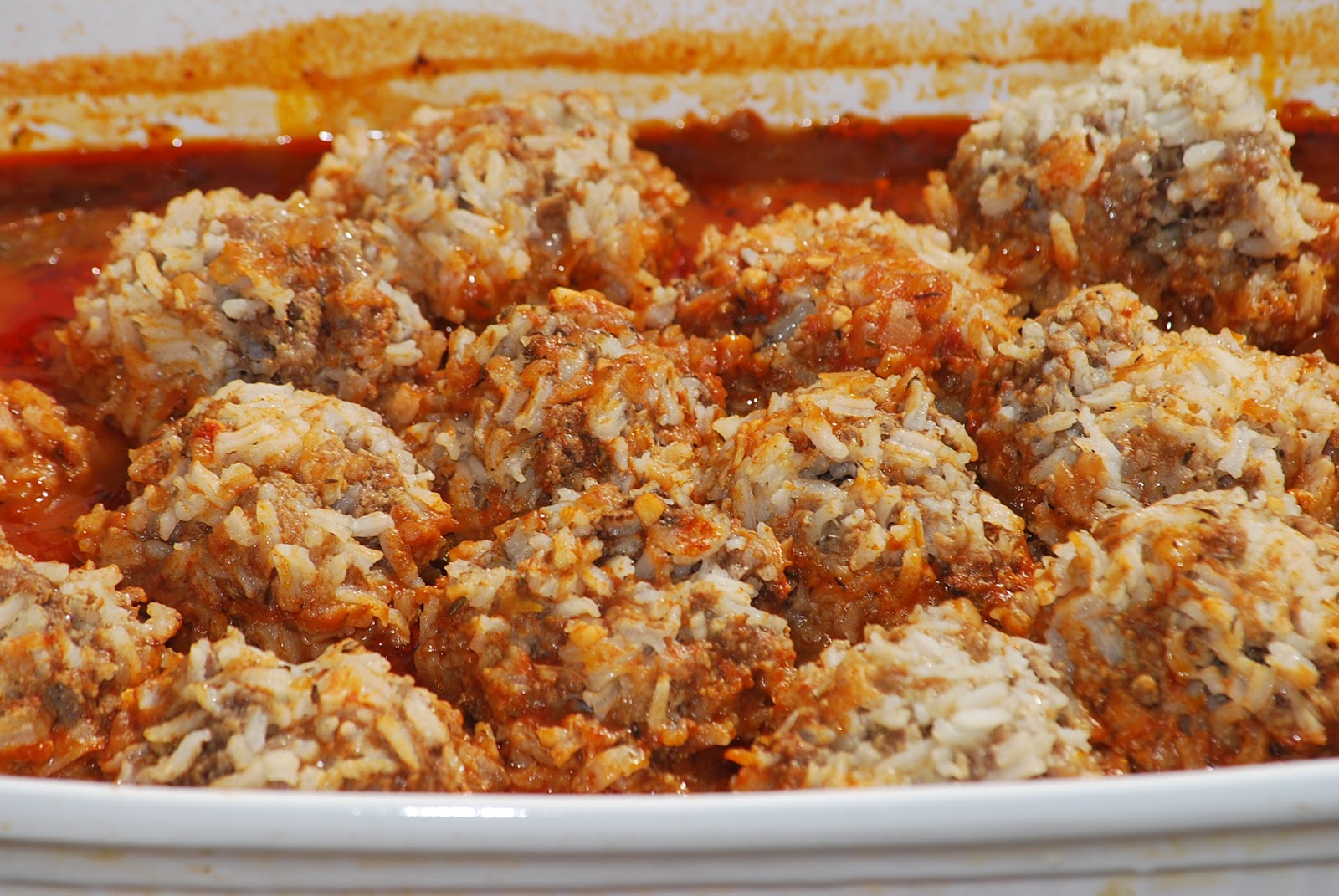 My story in recipes Porcupine Meatballs