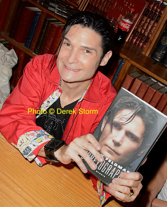 In the News Corey Feldman signs his autobiography