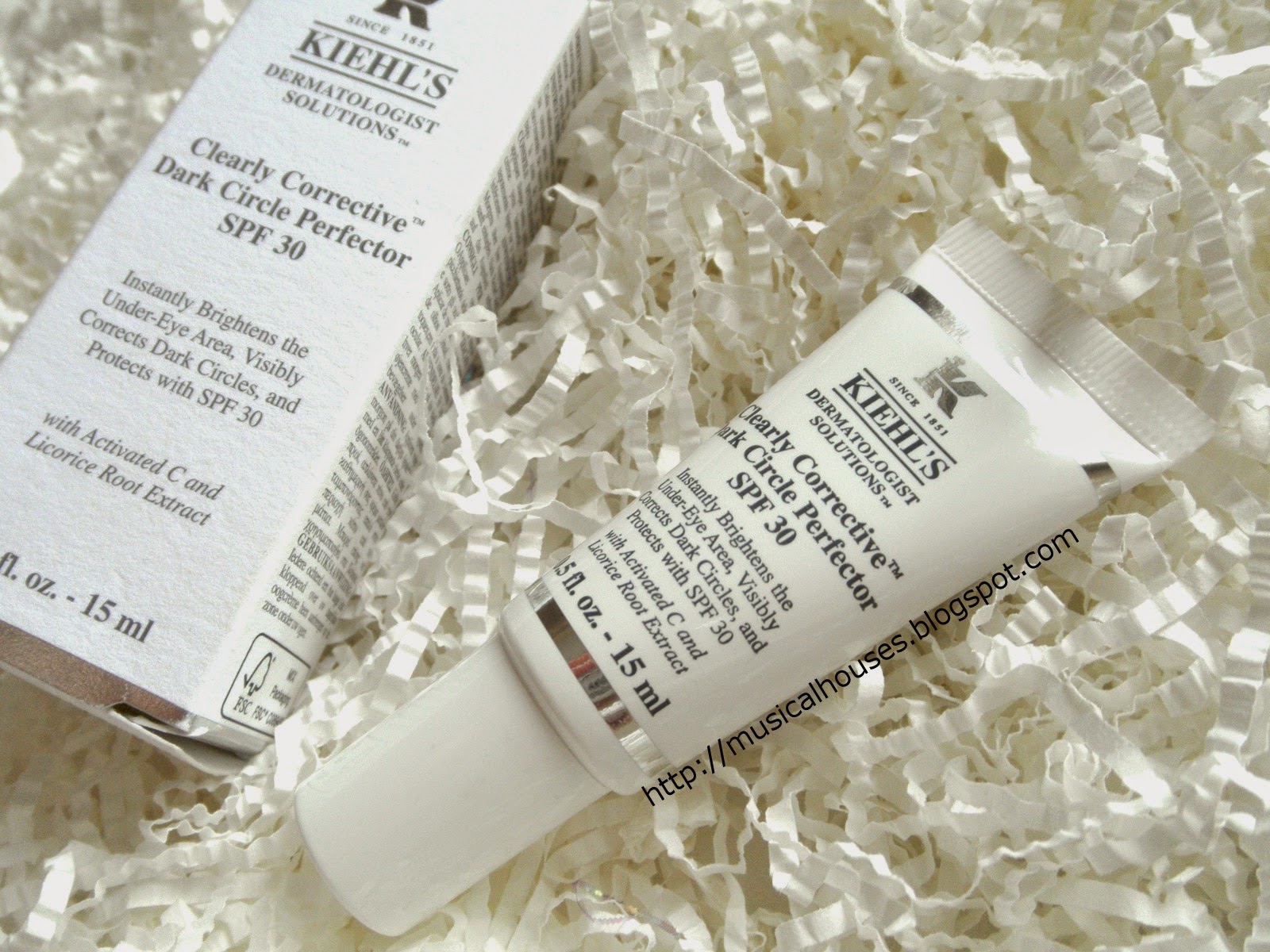 Kiehl's Clearly Corrective Dark Circle Perfector SPF30 Review, Swatches