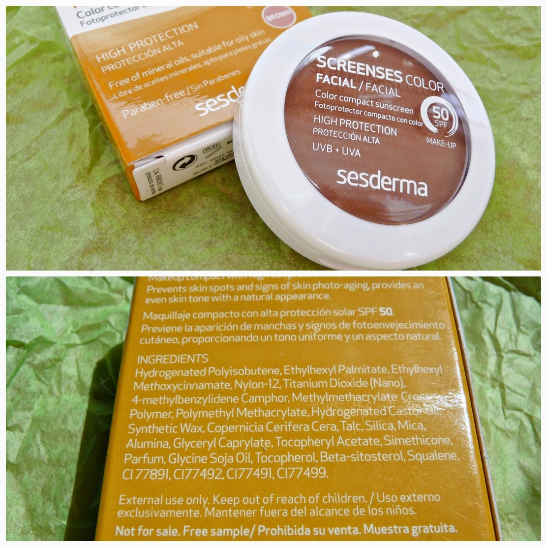 Envuelta en crema: LPFBox-La Palomera Farma: Emulsión protectora SPF 50+ de  Avene, Protector labial Eucerin, Maquillaje compacto de Sesderma SPF 50,  Liposomal serum de Sesderma y Gel de baño para pieles atópicas