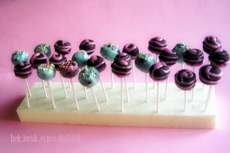 Ízek...torták...és más állatfajták Cakepops; sütinyalókák farsangra