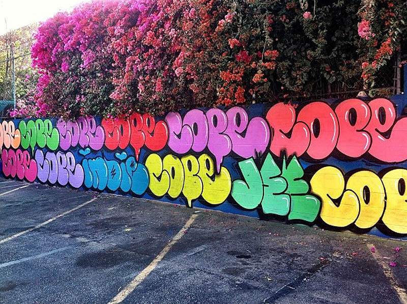 Cope2 New Mural In Los Angeles StreetArtNews StreetArtNews