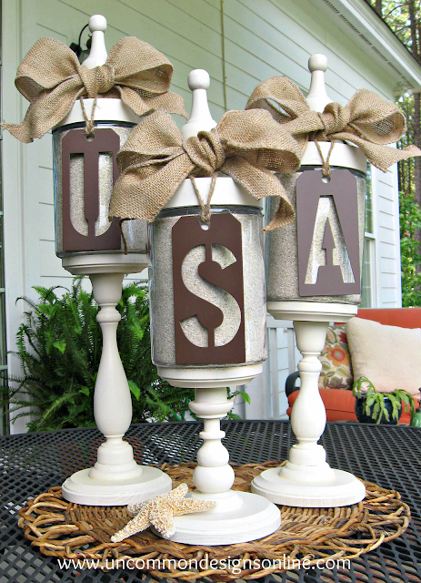 4th of July Apothecary Jars