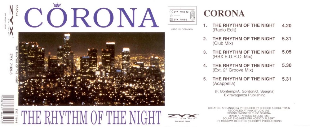 corona the rhythm of the night club mix zippy 1
