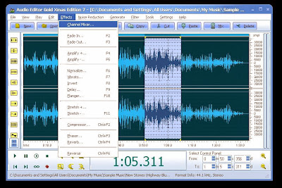 Audio Editor Gold Emas Edition 7 Free Download