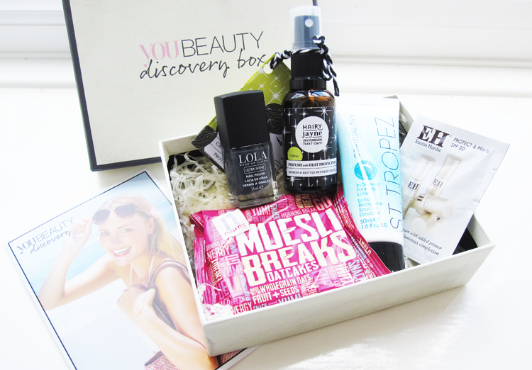 You Beauty Discovery Box review - July 2015