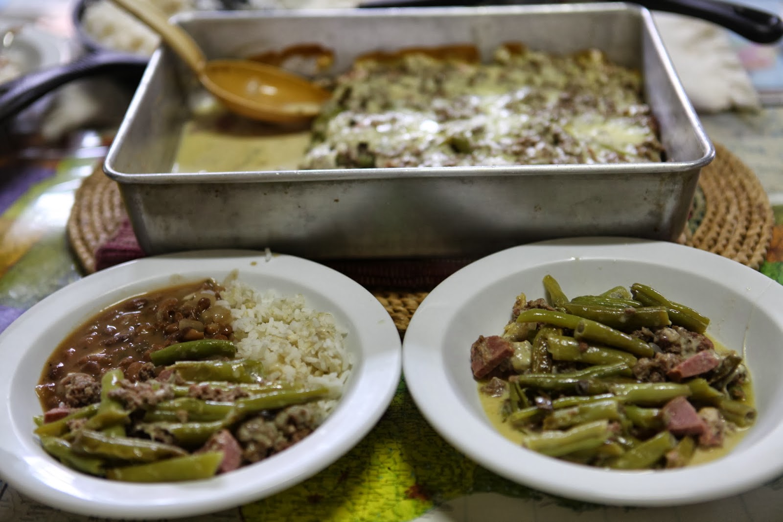 Musings of a Fulltime Mom Trim, Healthy Mama Green Bean Casserole, Two