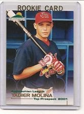 Yadi's first card