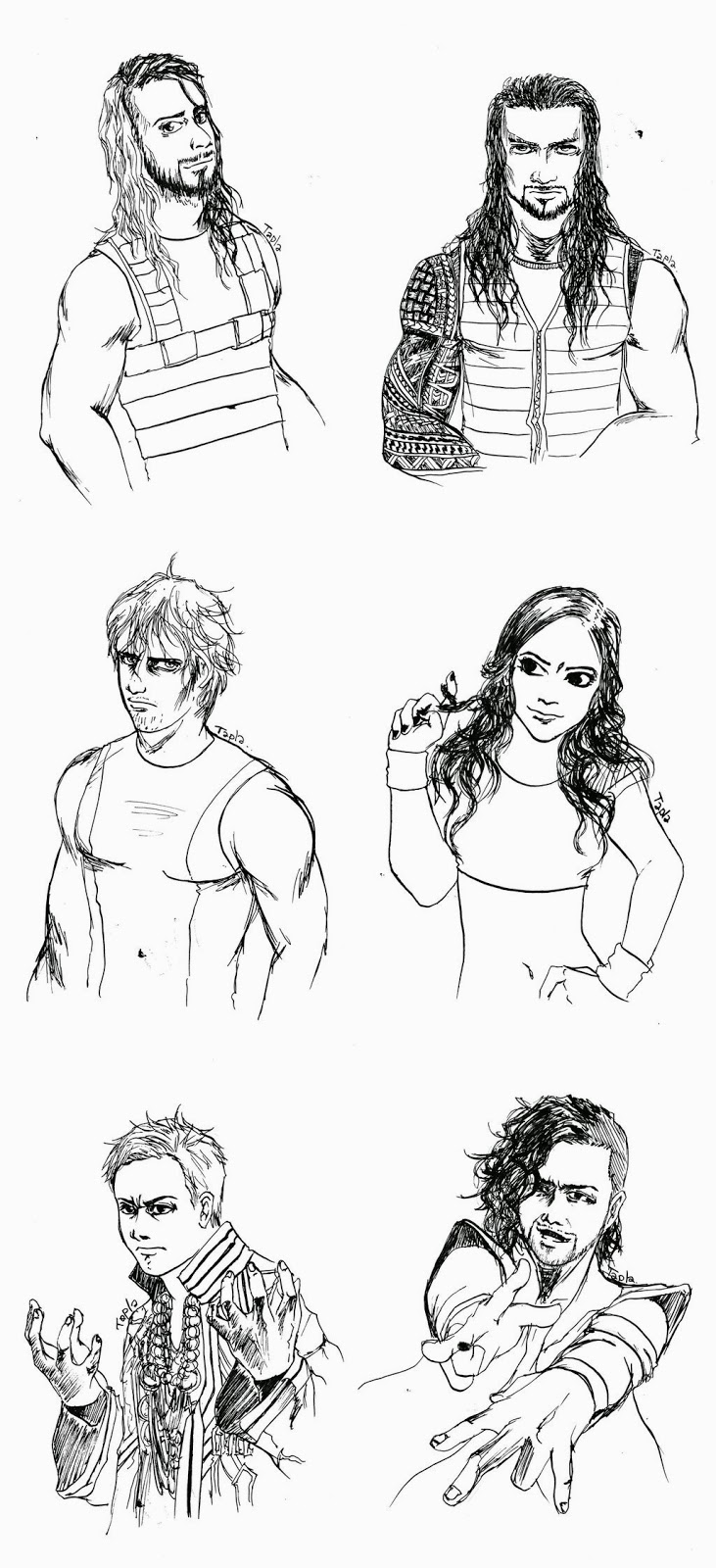 Wwe The Shield Coloring Pages